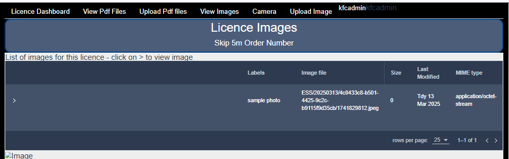 Use camera on device